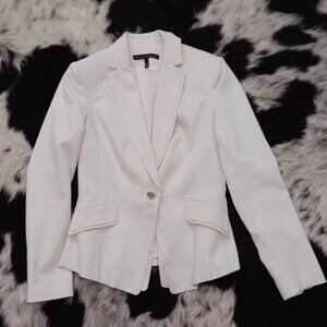 WHBM White Blazer